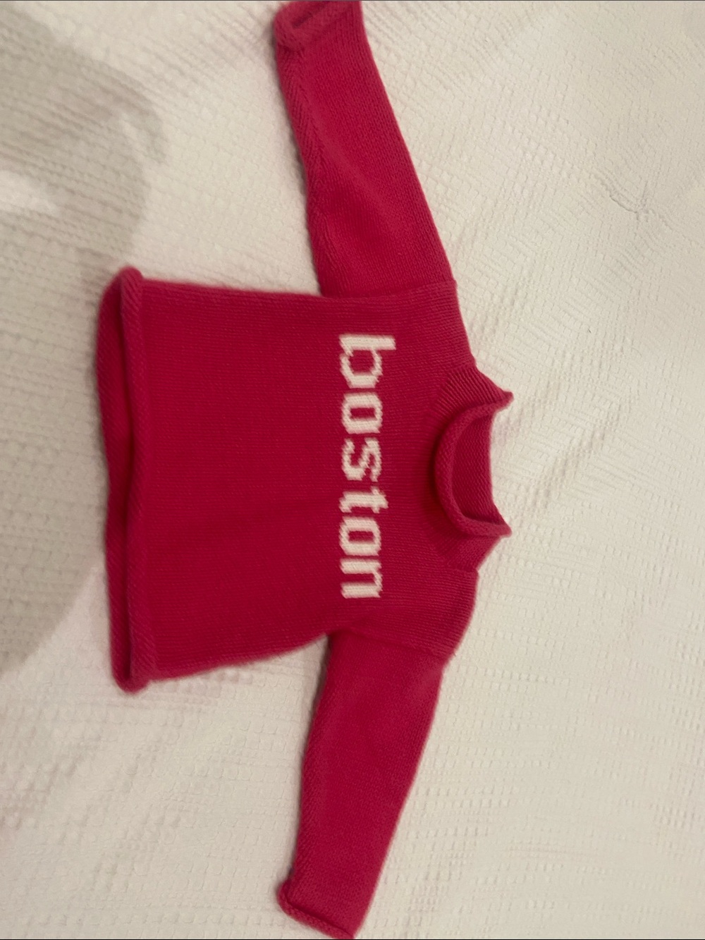 Claver roll neck Boston sweater size 12 months